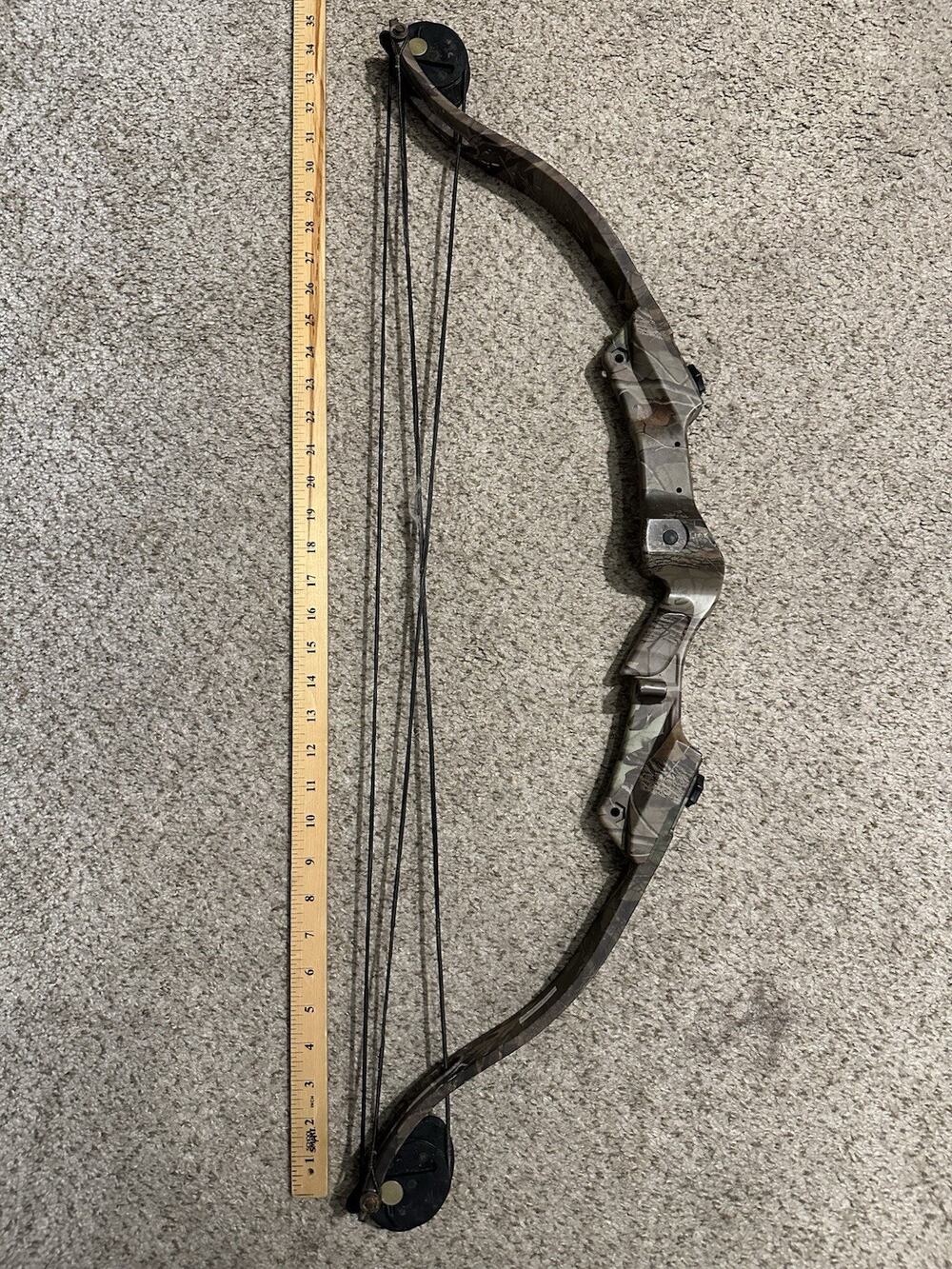 Bear Archery Warrior 2 Youth 34” Black Compound Bow
